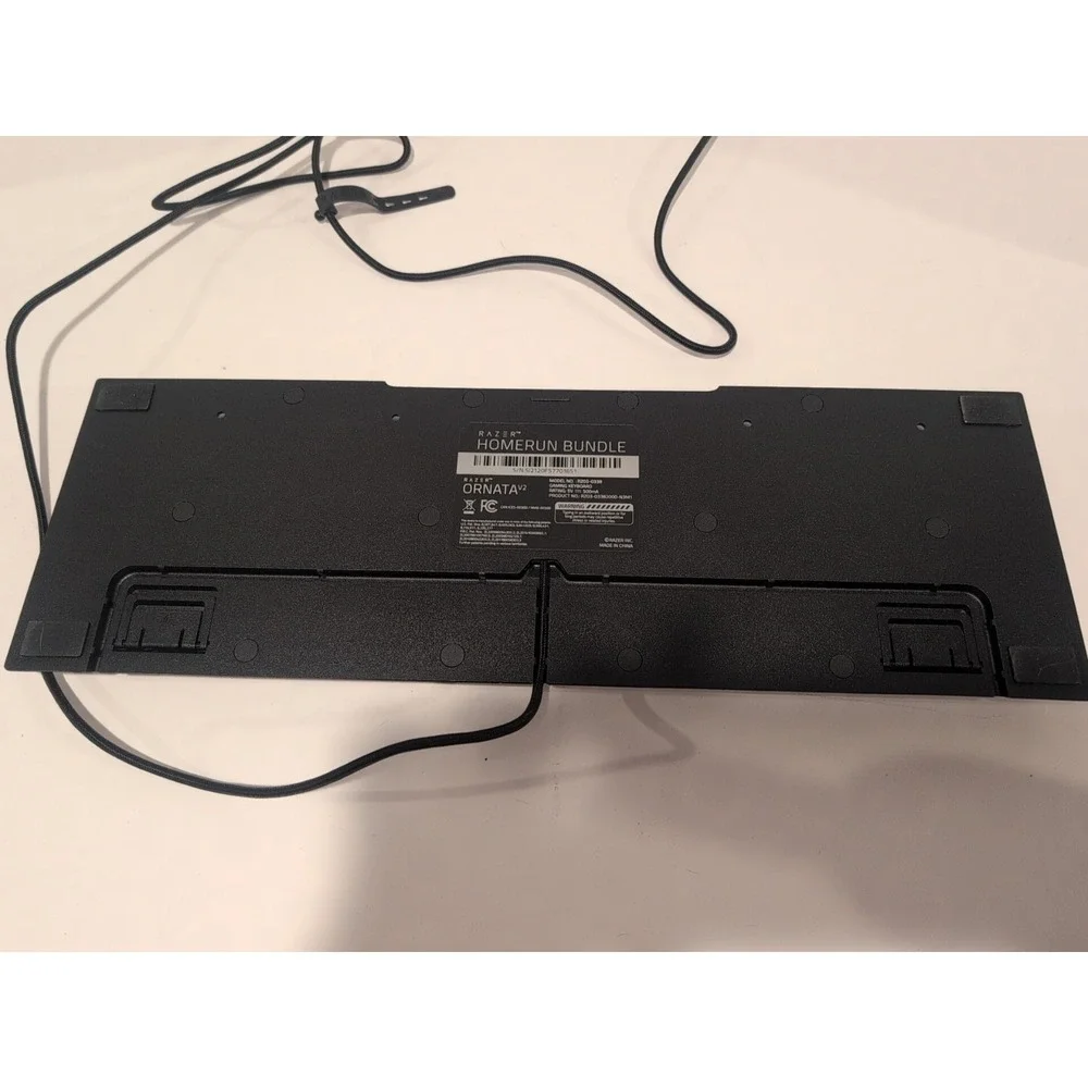 Razer Ornata V2 RGB Wired Mechanical Gaming Keyboard (TESTED WORKING) w/ Mouse